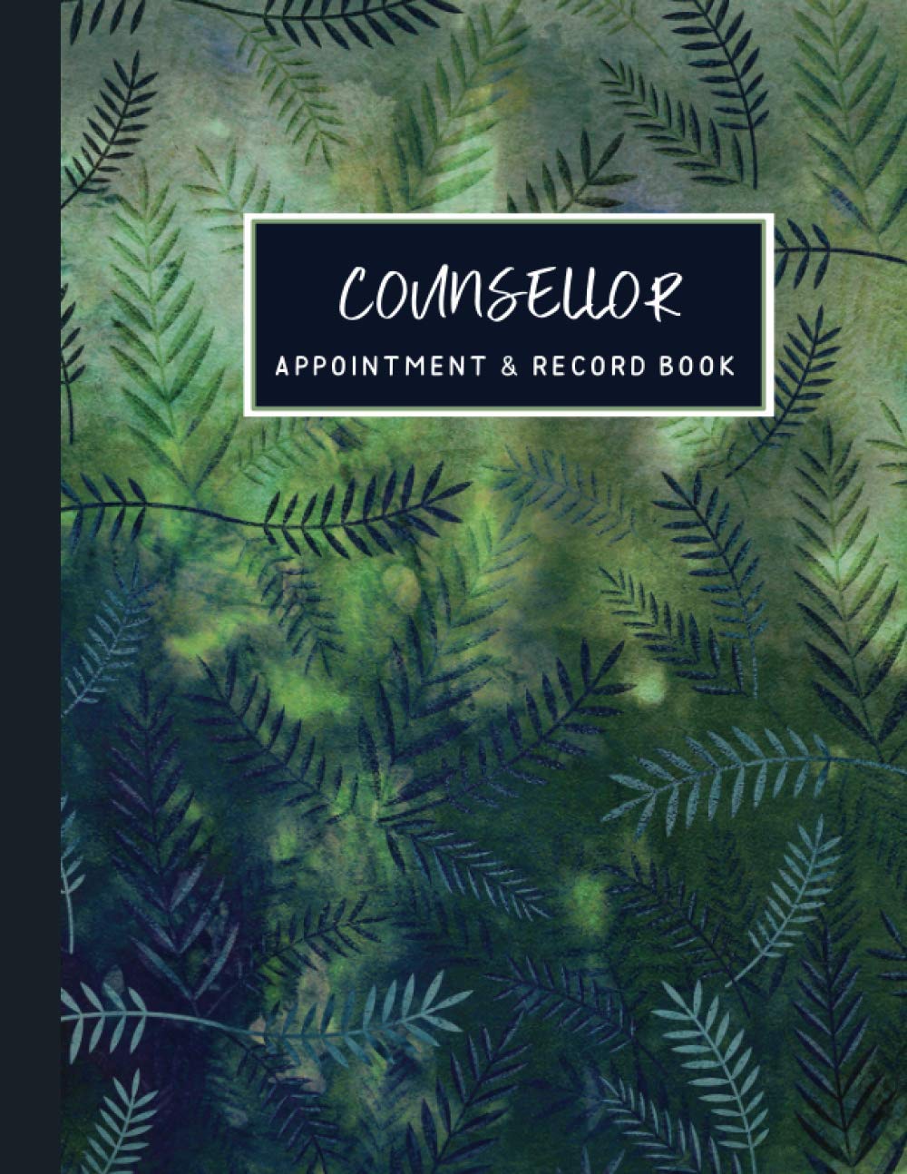 Counsellor Appointment and Record Book: Forest Cover. An undated counselling appointments and record keeping book to make life easier