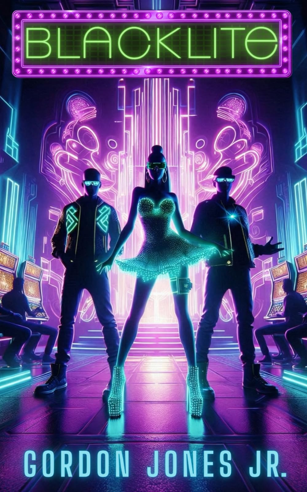 Blacklite (Book 1 of the Blacklite Trilogy): A Neon-Soaked Cyberpunk Novel