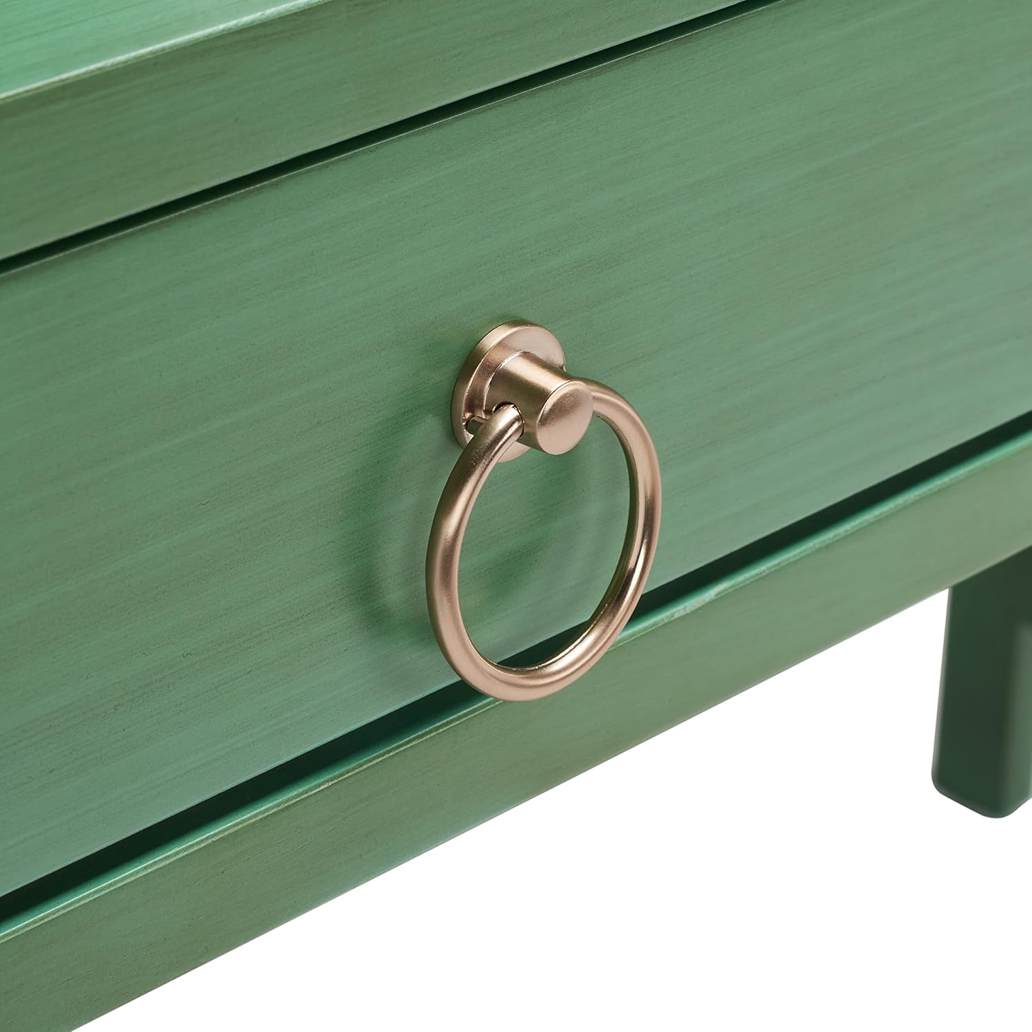 SAFAVIEH Home Collection Esther Turquoise 2-Drawer Desk