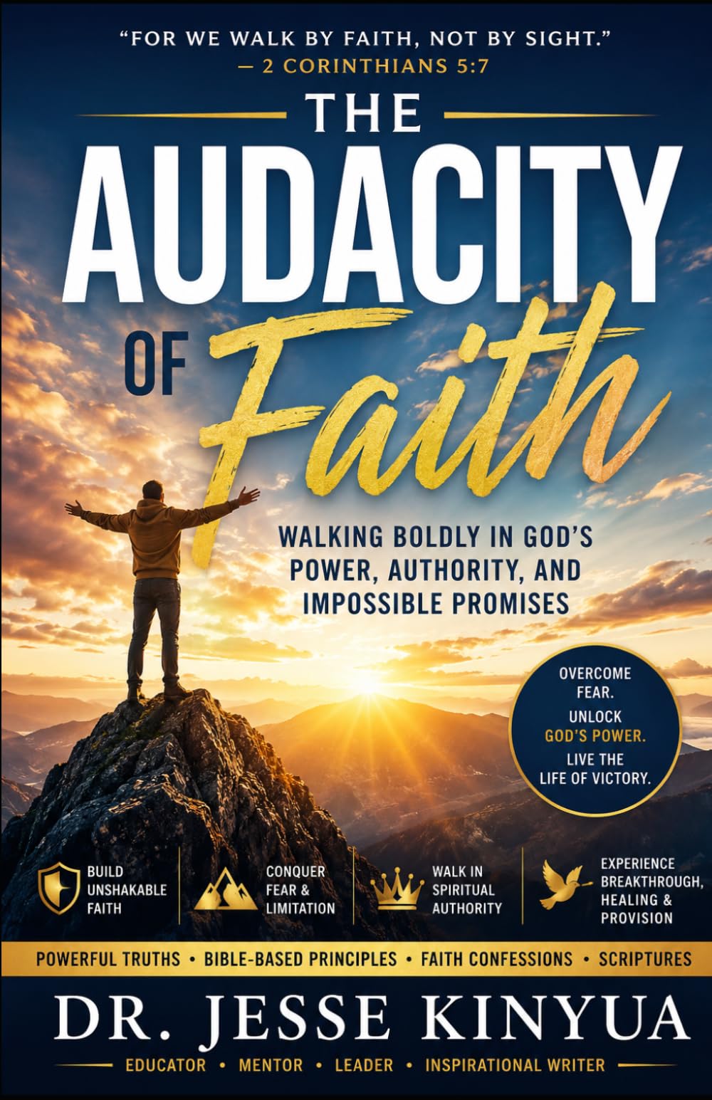 The Audacity of Faith: Walking in Boldness, Authority, and Unshakable Confidence in God
