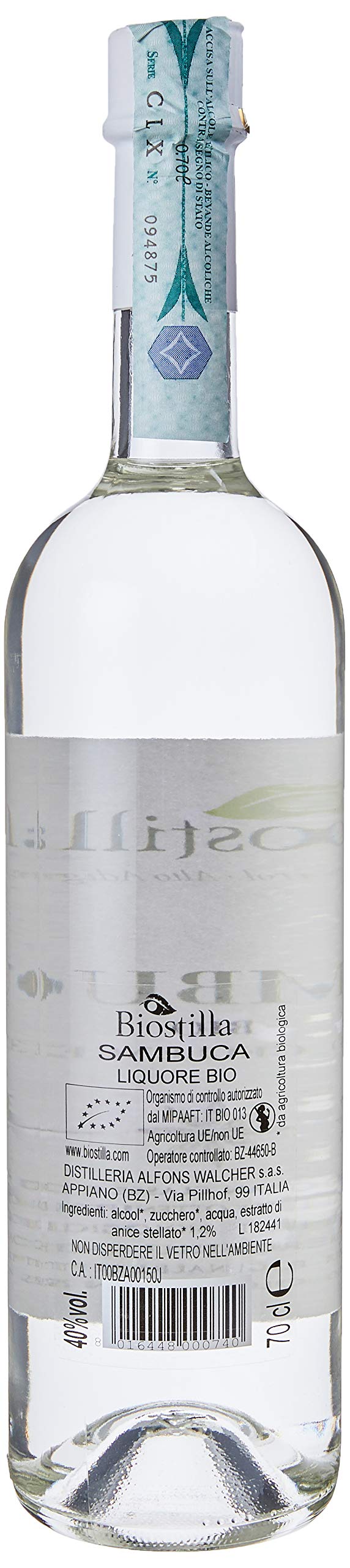 Biostilla Sambuca, 700 ml