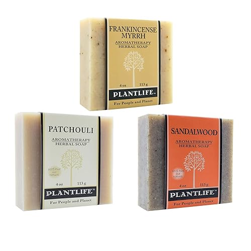 Miniatura 6 de Plantlife Los 6 mejores jabones de barra de hierbas - Jabón hidratante y calmante para tu piel - Hecho a mano con ingredientes a base de plantas -