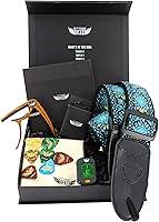 Vista 10 de Stage Rocker Guitar Accessories Gift Box for Acoustic and Electric Guitars, 5-in-1 Essential Gift