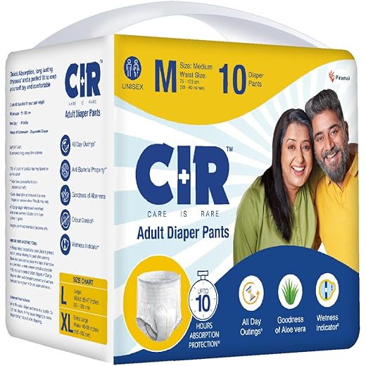 CIR Diaper Pants - 10hr Protection - Medium