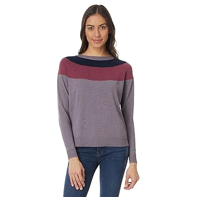 Smartwool Edgewood Colorblock Crew Sweater Women