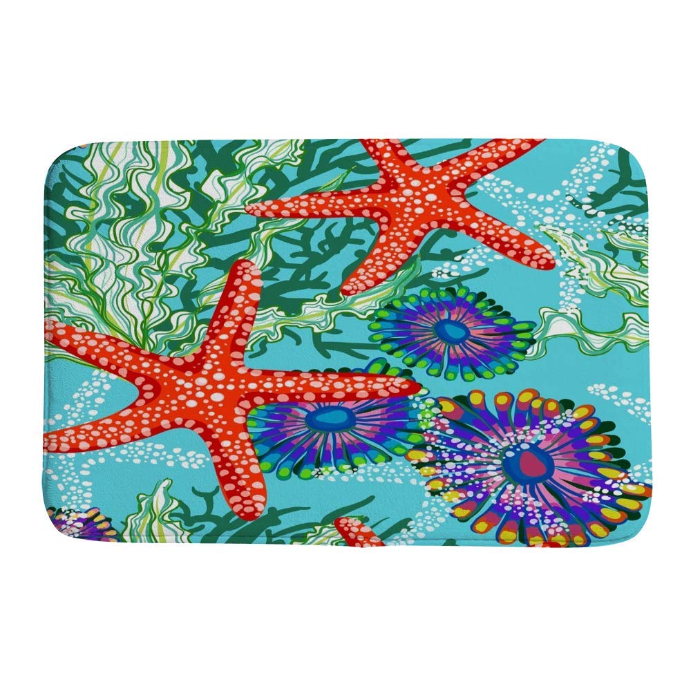 Tapis de bain en microfibre polaire pour une salle de bain moderne et fleurie