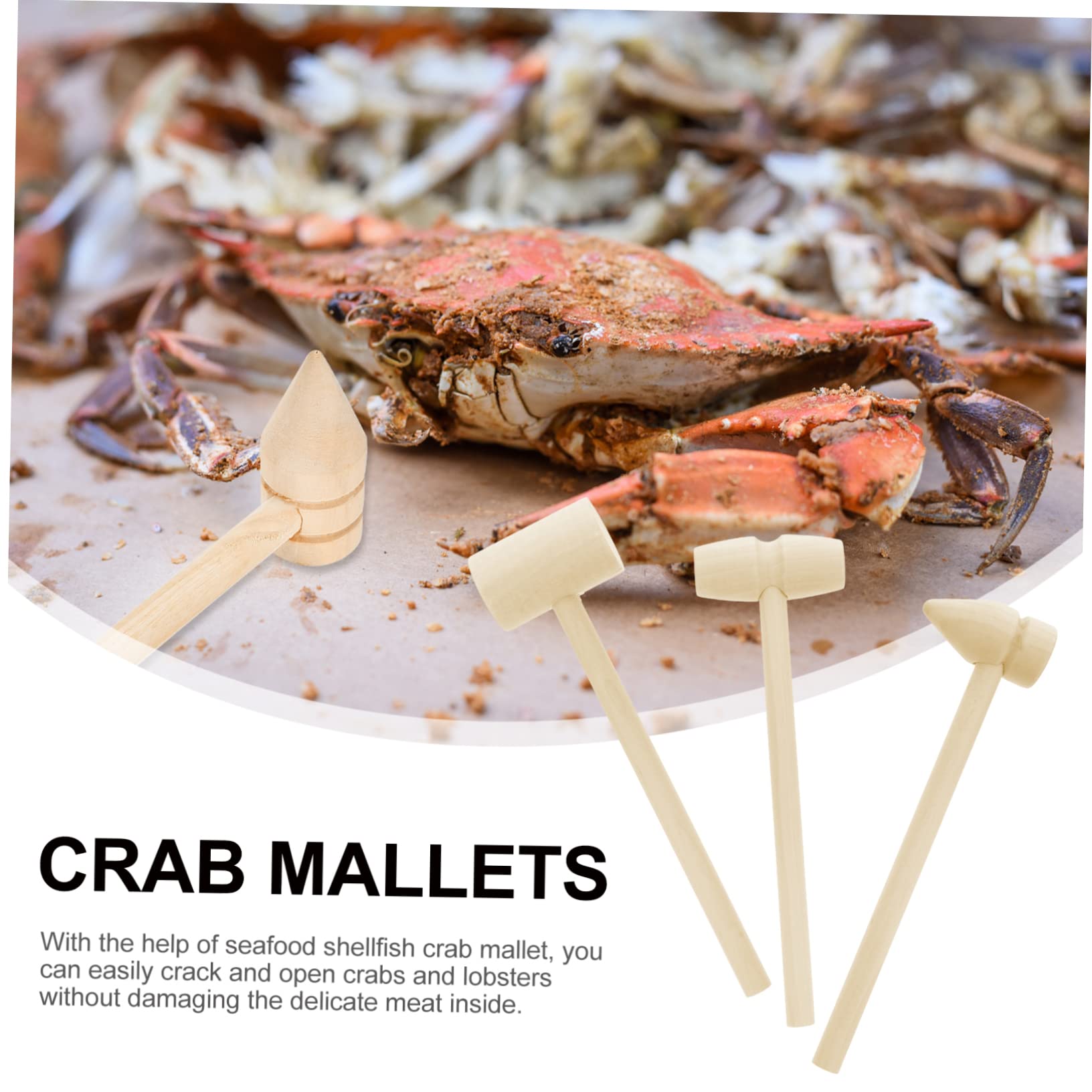 Ciieeo Hammer Baby Toys 30 Pcs Small Wooden Hammers for Boys and Girls Tool Kit for Children