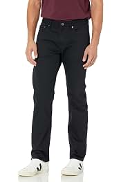 Amazon Essentials Straight Fit Stretch Black