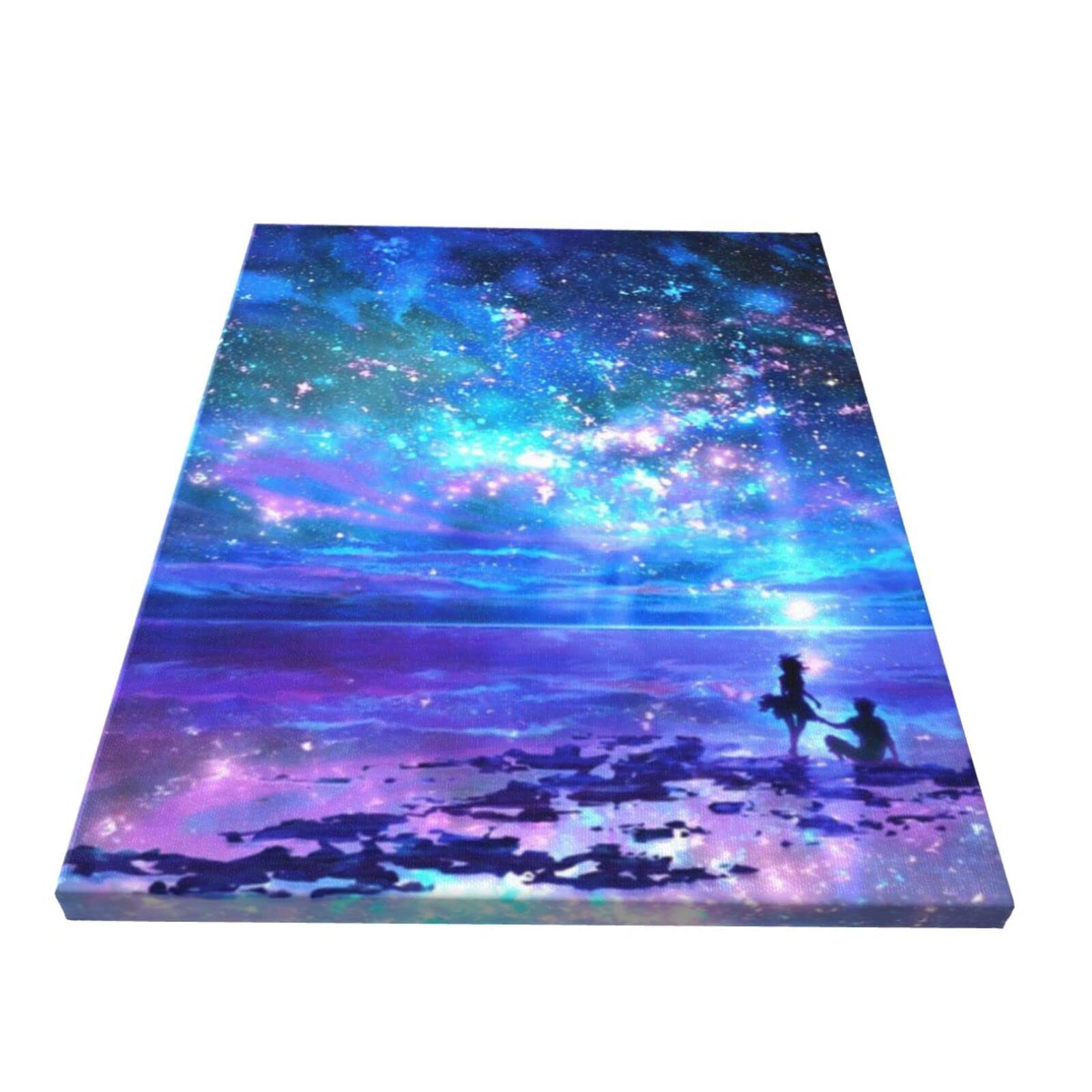 Leinwanddruck 'Sommer Strand Surfen' - 30,5x40,6 Cm, Wanddekoration Für Küsten-Feeling Im Wohnzimmer Oder Büro