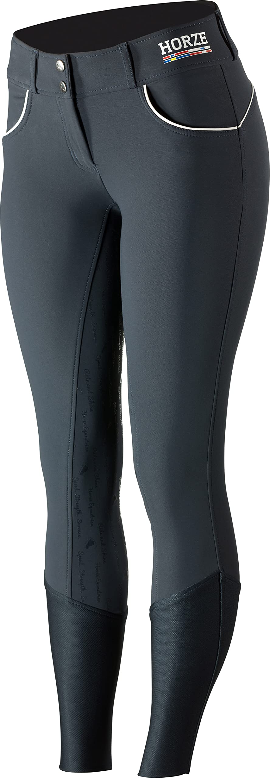 HORZE Women's Nordic Performance Sporty Silicone Full Seat Breeches
