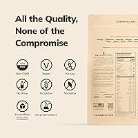 Vista 3 de Ka’Chava Batido Nutricional Todo en Uno, Sabor Fresa, 15 Porciones, Más de 85 Superalimentos y Nutrientes, Bebida de Proteína en Polvo a Base