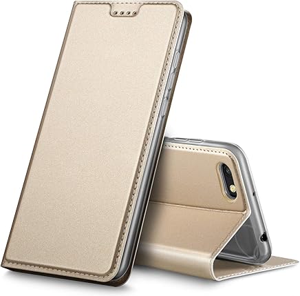 Geemai Xiaomi Redmi 6A Funda, Slim Case Protectora PU Funda Multi-??ngulo a Prueba de Golpes y Polvo a Prueba de Silicona con Soporte Plegable para Xiaomi Redmi 6A Funda.(Oro) Geemai Xiaomi Redmi 6A Funda, Slim Case Protectora PU Funda Multi-??ngulo a Prueba de Golpes y Polvo a Prueba de Silicona con Soporte Plegable para Xiaomi Redmi 6A Funda.(Oro)
