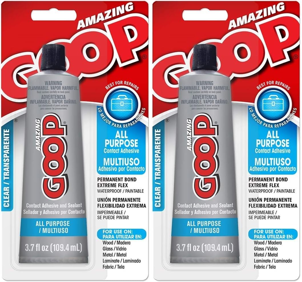 Amazing Goop 140211 3.7 oz. All Purpose Adhesive, Clear- Pack of 2