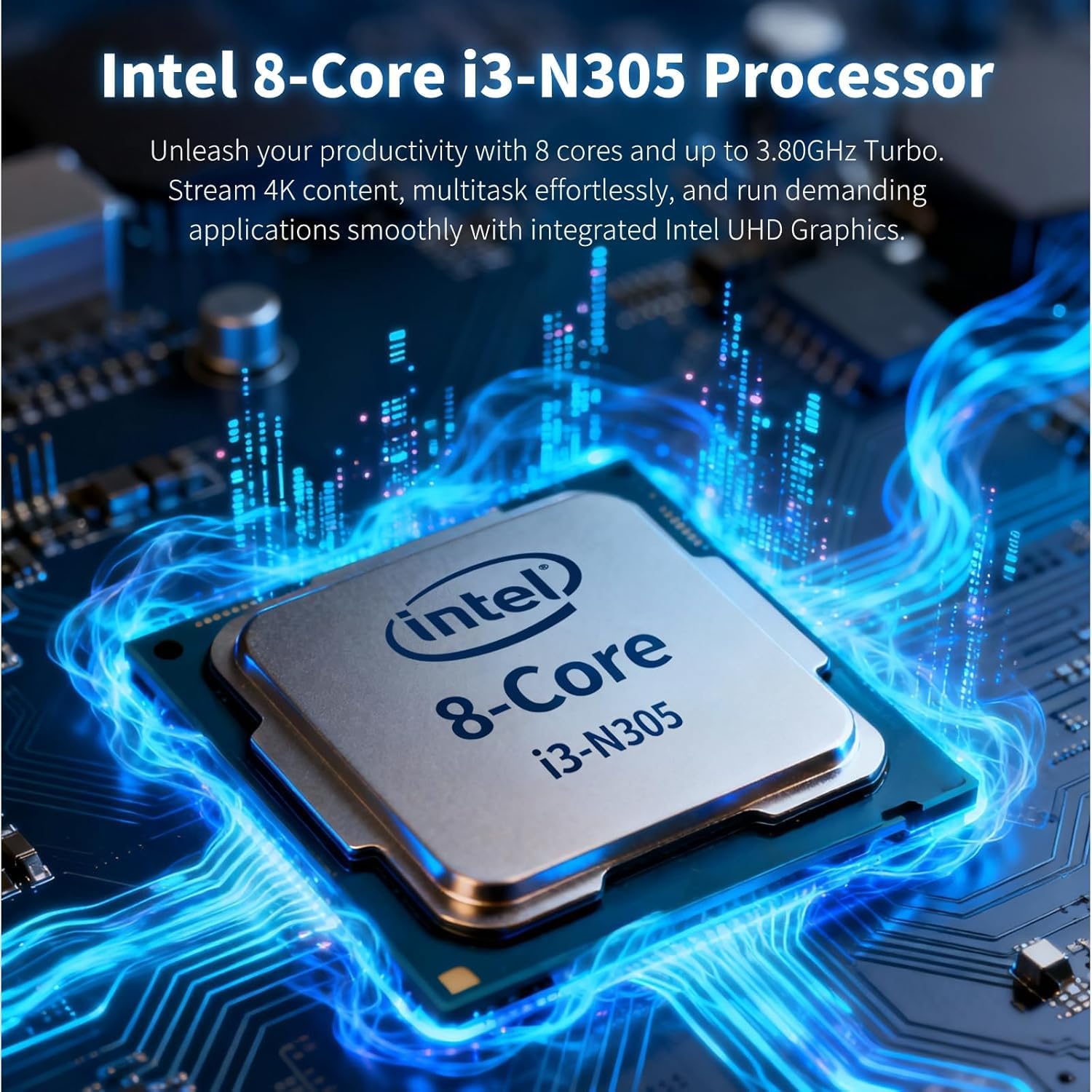 HP 17 Inch Laptop 2026 Edition, Intel 13th i3 CPU (8 Cores), 8GB RAM, 256GB SSD, 17.3" HD+ IPS, USB-C, Wi-Fi 6, Windows 11, Long Battery, Large Screen for Home, Office & Study