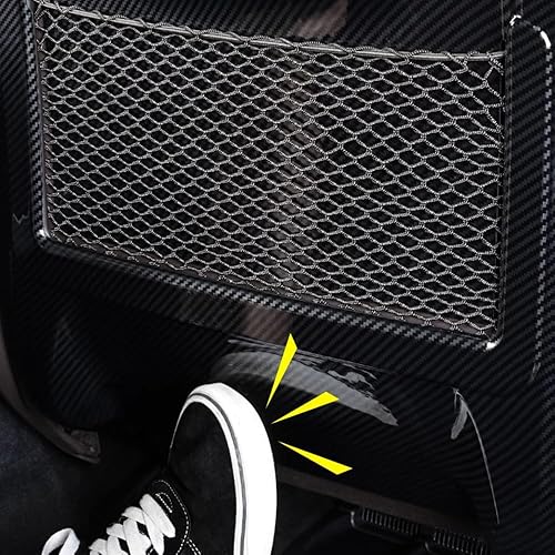 Miniatura 6 de Coche de fibra de carbono asiento anti kick placa asiento trasero cubierta protectora Trim para Mercedes-Benz GLS450 X167 GLS63 AMG 580 GLE Clase