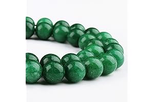 Natural Green Jade Beads: Luminous Adornment for Jewelry Enchantments
