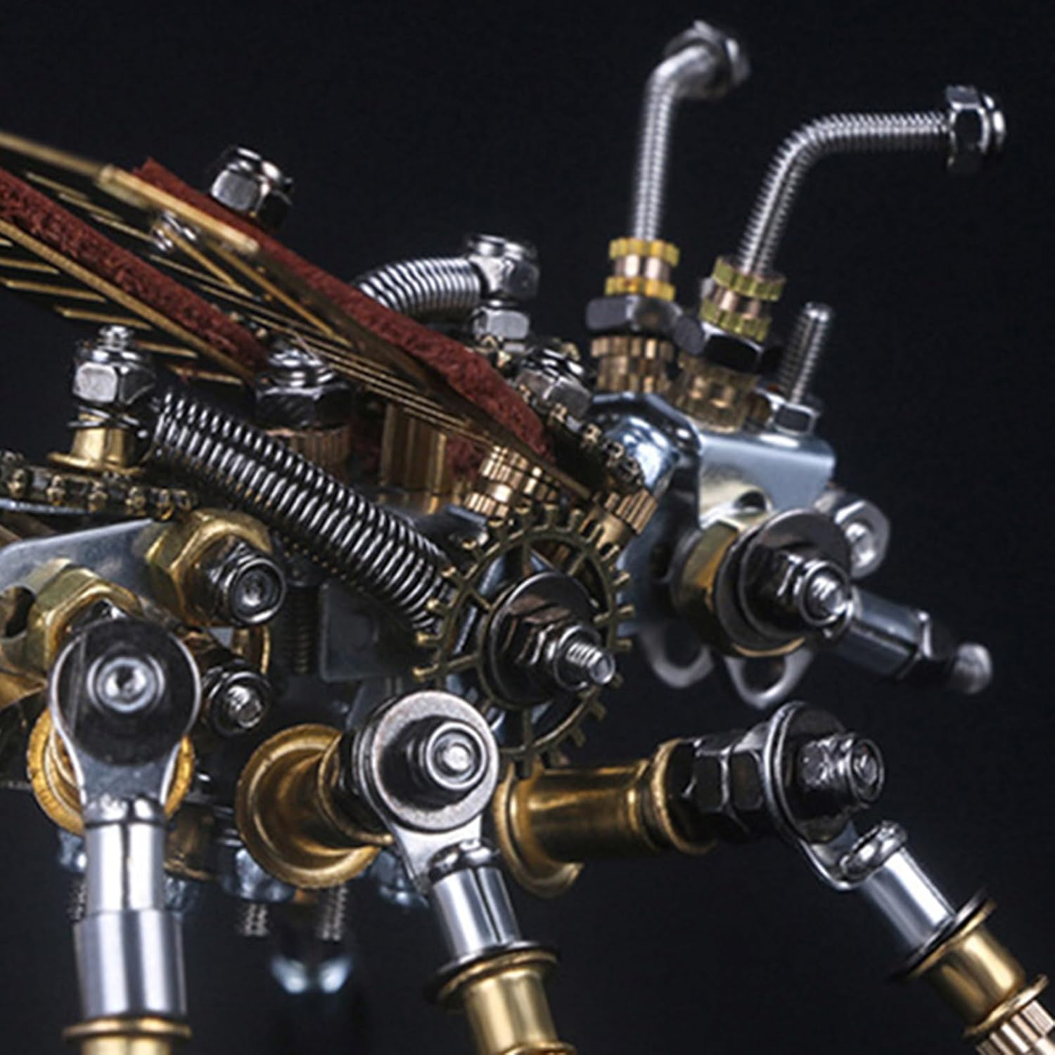 クリエイティブスチームパンク未組み立て金属モデルセットパズル愛好家のための機械的テーマのおもちゃパズル愛好家