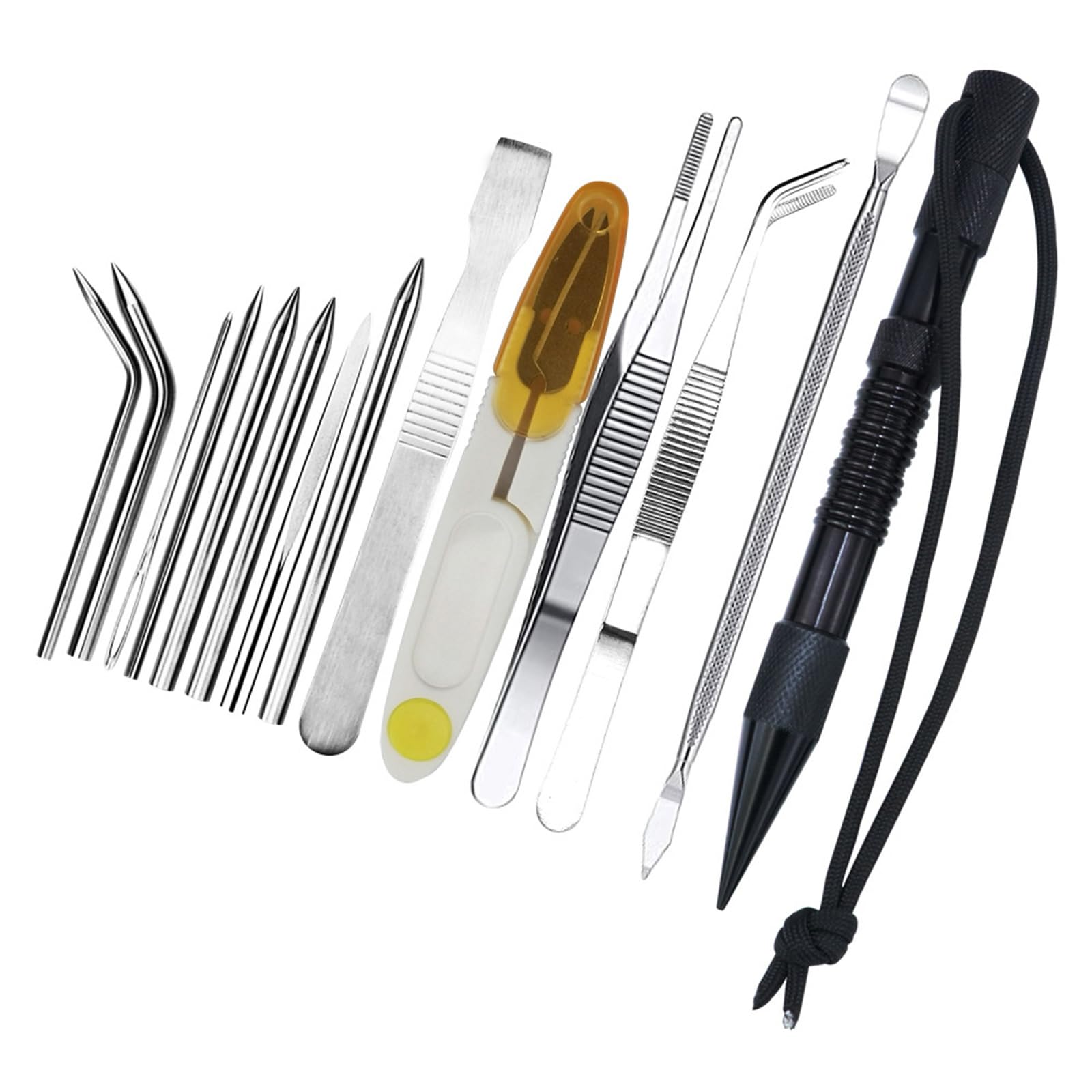 Multipurpose 14 Piece Paracord Needles for Outdoor Enthusiasts and Craftsmen Hiking Shelter Setup Sun Shade Mount Hiking Shelter Equipment