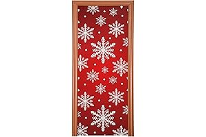 Christmas Snowflake Door Wrapper: A Festive Touch for Your Festive Season