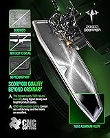 Vista 4 de POISON SCORPION Espejo retrovisor UTV, Maverick X3 CNC Centro Espejo Retrovisor Accesorios 13356-12533 Compatible con Maverick X3 XRS XDS Max Turbo