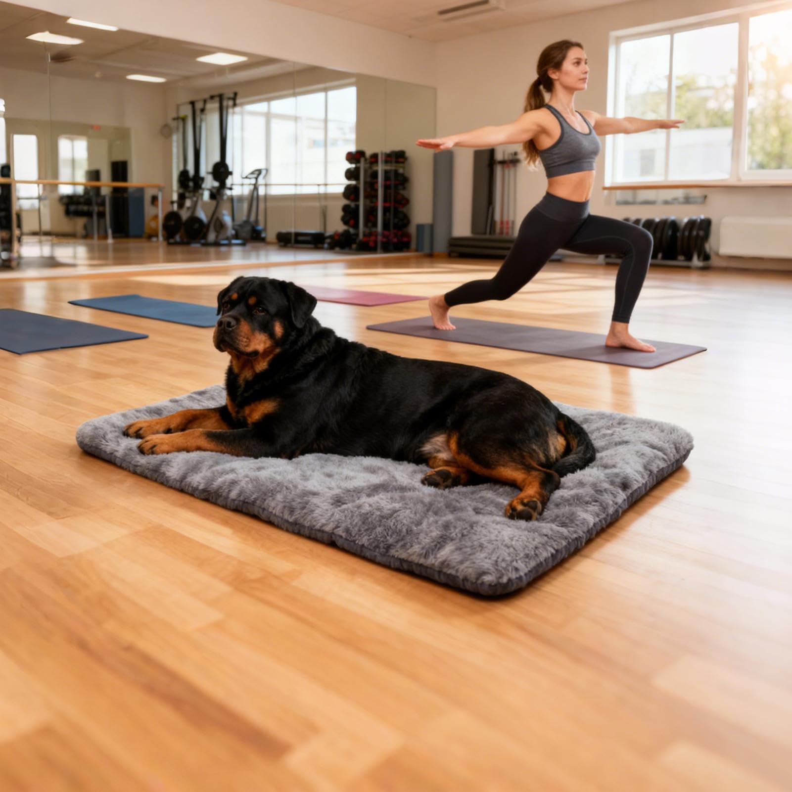 Cuccia Calda Per Cani Comfortevole Grande Cuscino Antiscivolo per Animali | Materassino Da Per Gabbia E Cuccia Per Casa Dormitorio Appartamento Camera Da Soggiorno