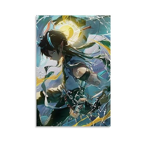 nuomesc Honkai Star Rail Character Póster Arte Clásico Póster Arte Imagen Impresión Moderna Habitación Familiar Decoración 08 x 12 Pulgadas (20 x 30 cm) - 08x12inch(20x30cm) - Estilo Unframe