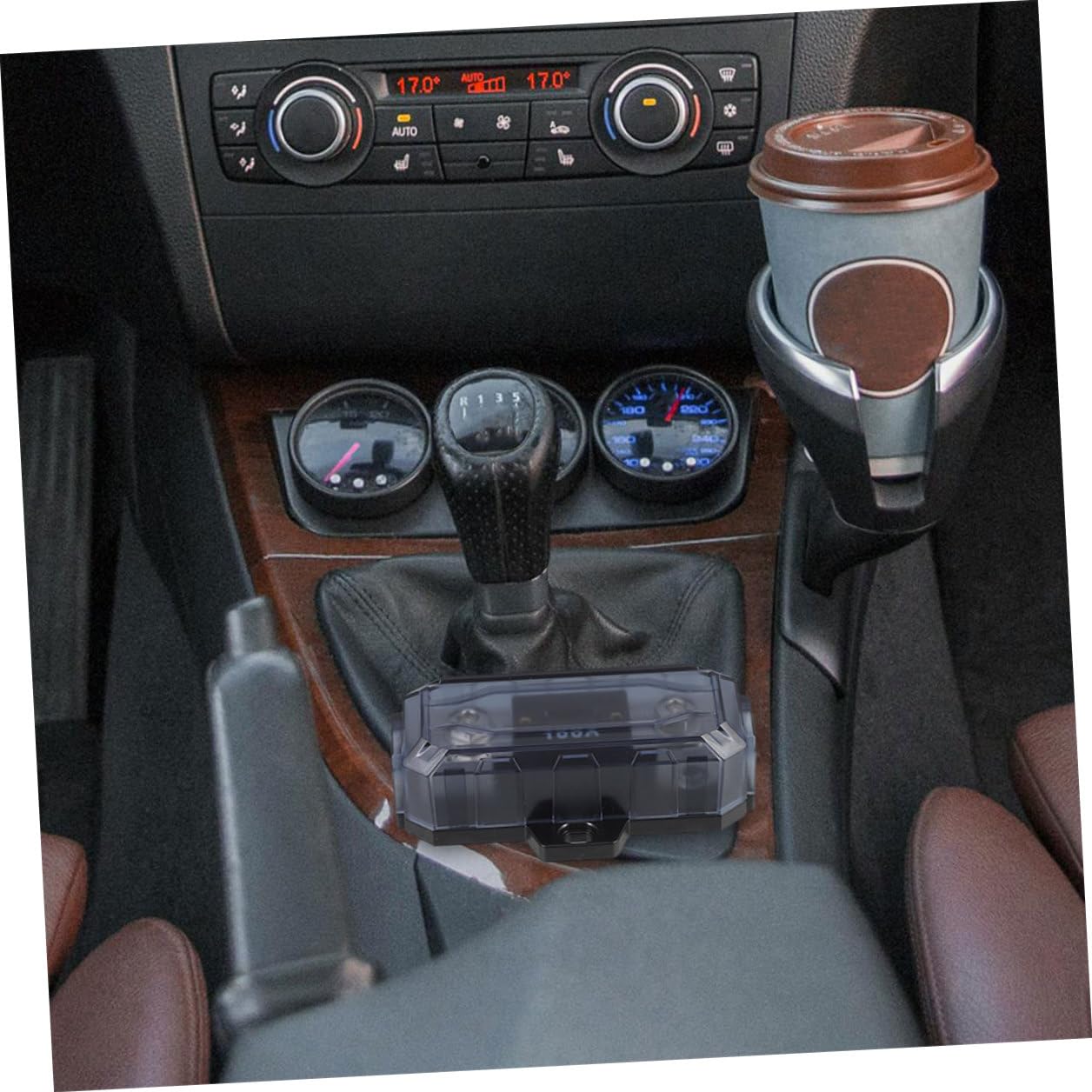 Healeved Portafusibili per Amplificatore Audio 100a 2 Pezzi in Lega di Zinco Protezione Alta Efficienza e Installazione Facile per Sistemi Audio Auto
