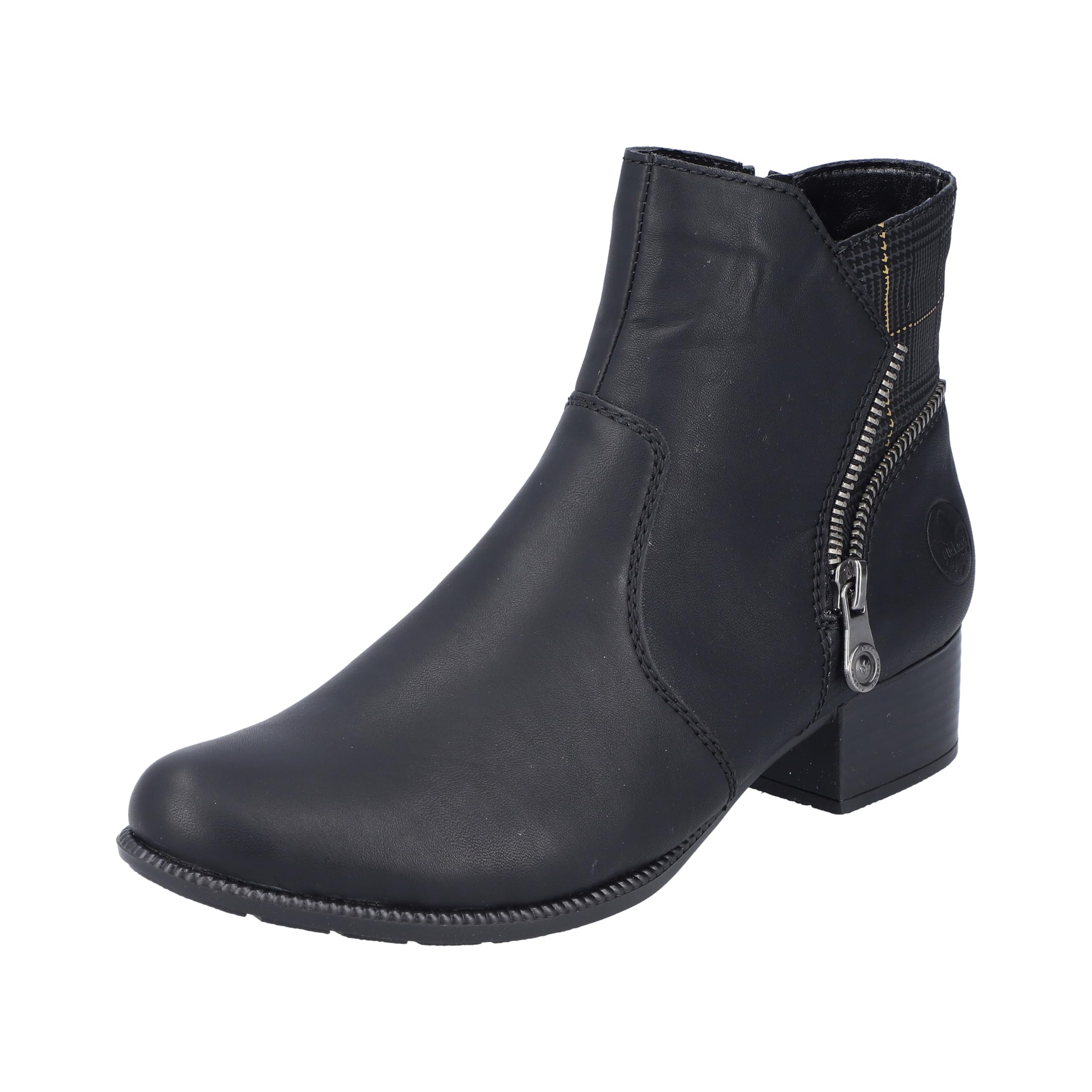 Rieker Women's 78675 Short Boots, black, 5 UK