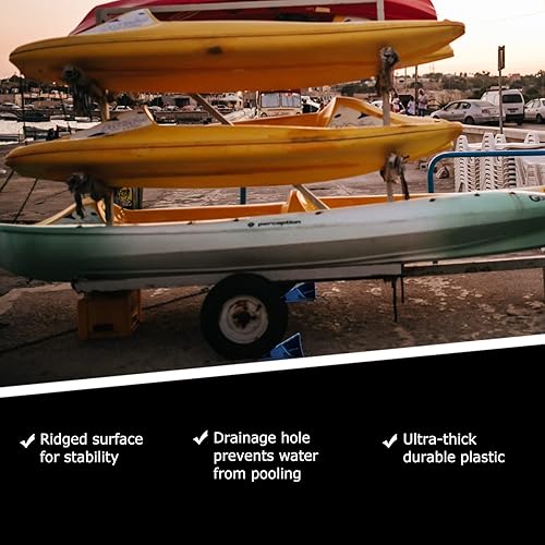 Miniatura 5 de Juego de 2 calcetas de rueda de remolque y muelle de rueda, calzo de rueda de RV (con cuerda) y muelle de rueda de remolque para barco, remolque y