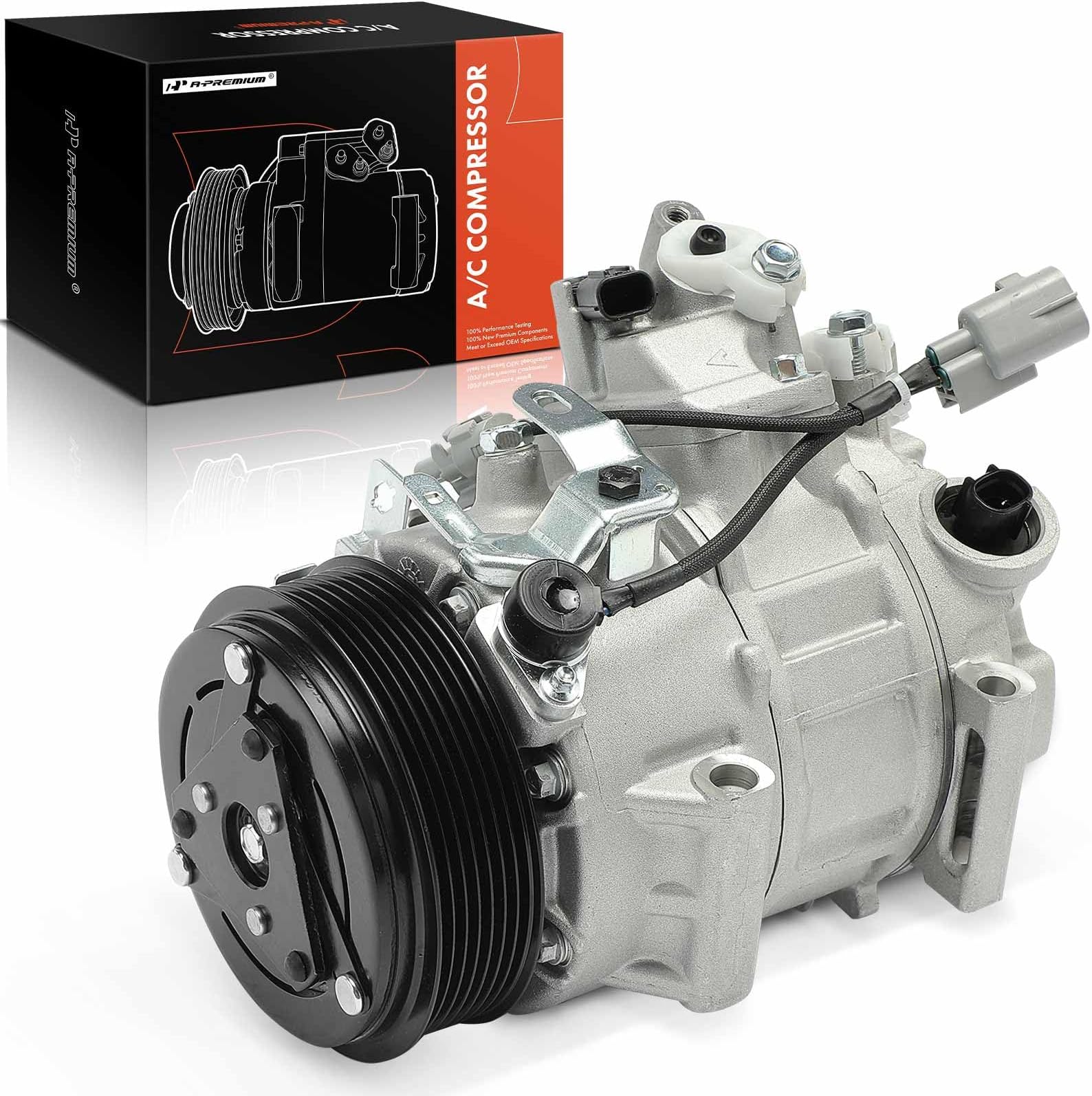 Amazon.com: A-Premium A/C Compressor with Clutch Compatible with Toyota ...