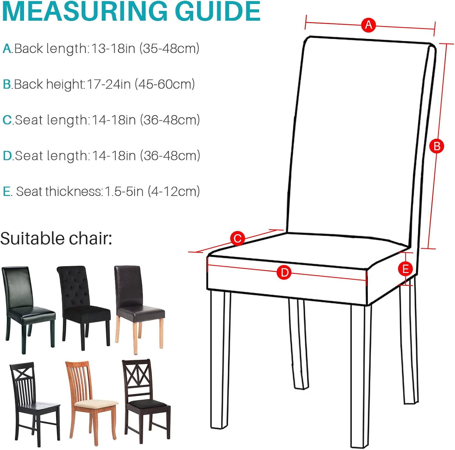 MIFXIN Dining Chair Cover Set of 6 Pack Stretch Parsons Chair Slipcovers Removable Washable Kitchen Chair Seat Protector for Dining Room Hotel Banquet Ceremony (Velvet Beige)