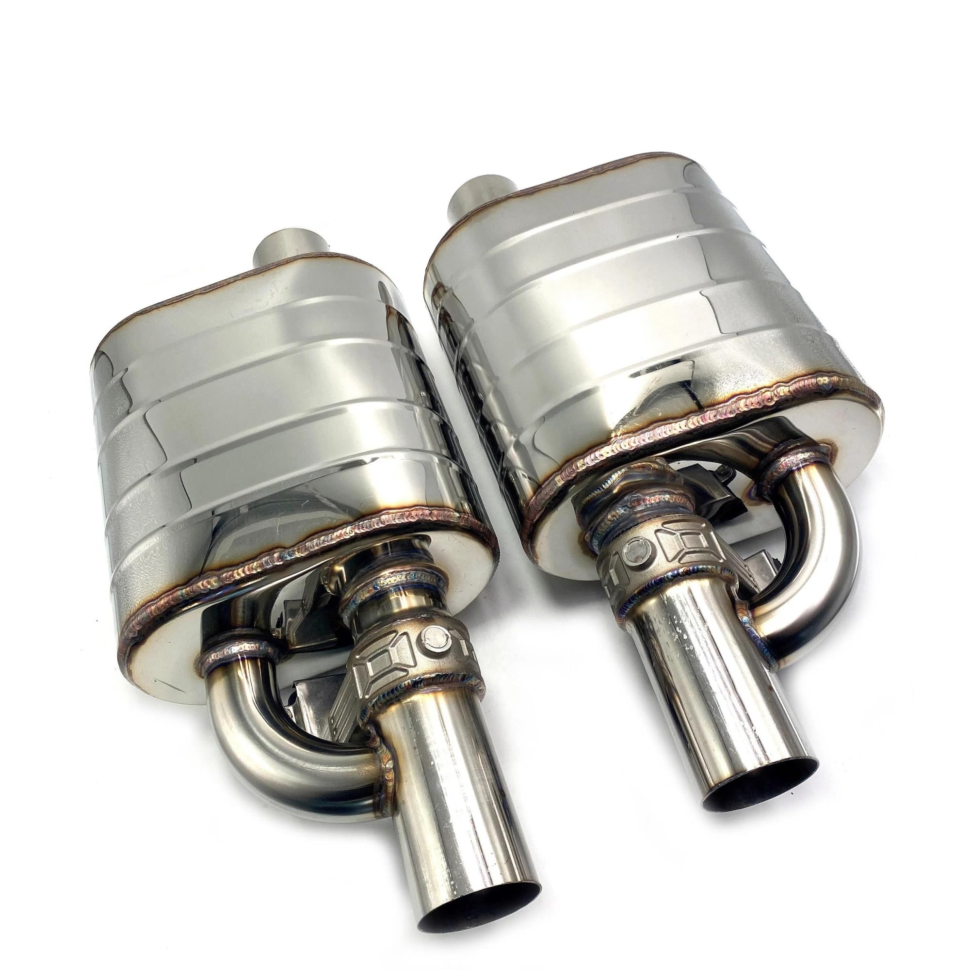 Terminali di scarico per auto Silenziatore Silenziatore In Acciaio Inossidabile Valvola Sinistra Destra 51/63/76mm Kit Tubo Di Scarico Controllo Valvola Di Scarico Elettrica Coda Gola(63MM Left A)