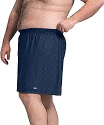 Cueca Samba-Canção Microfibra Risca de Giz Confortável Underwear Mash Masculina Adulto