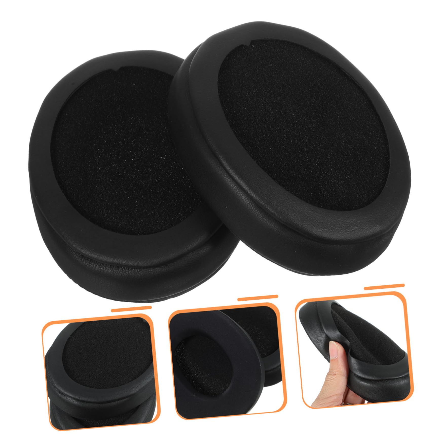 Angoily 8 Pezzi Cuscinetti Per Cuffie Cuffie A Cancellazione Di Rumore Cuffie A Cancellazione Di Rumore Cuffia Di Ricambio Copertura Imbottitura Per Cuffie Cuscinetti Professionali