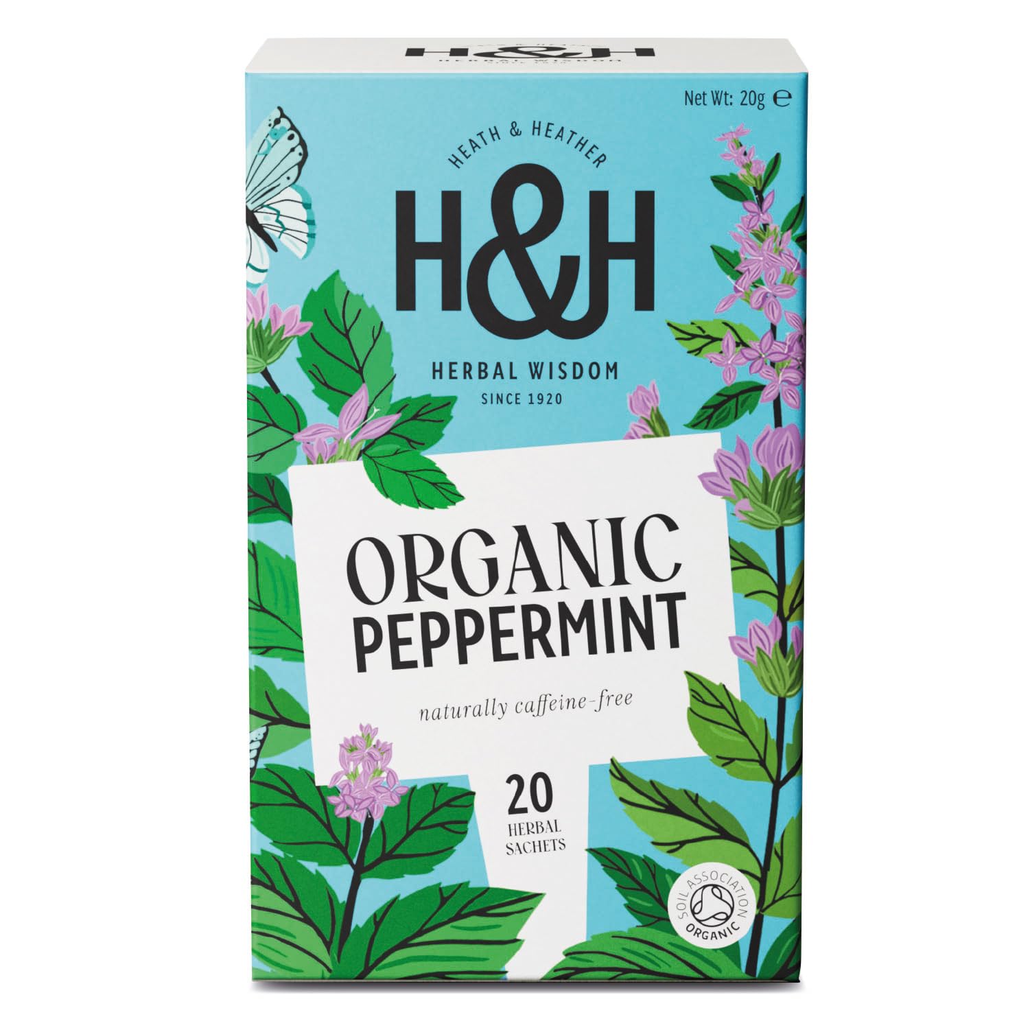 Heath & Heather Light/Green H&H Peppermint Herbal Tea