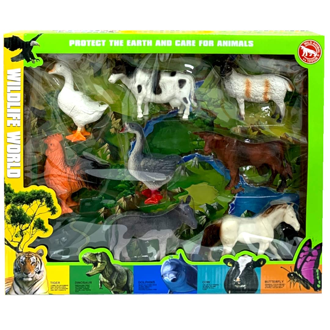 Htm Widlife World Farm Animals, Multicolor, Yx-005