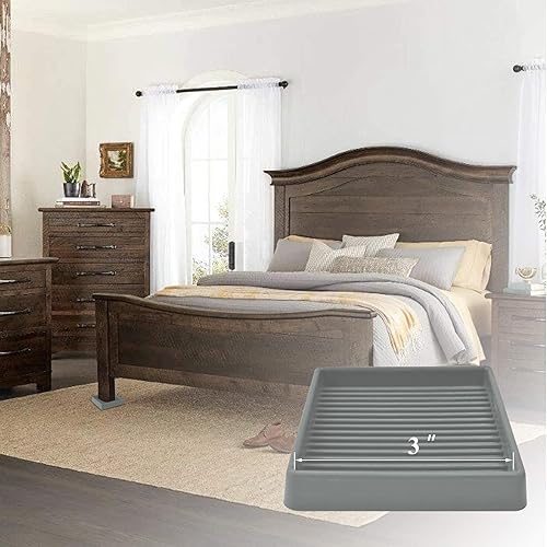 Miniatura 23 de Yelanon Almohadillas antideslizantes para suelos de madera dura, 8 posavasos de muebles de 3 pulgadas, agarres antideslizantes para muebles, patas