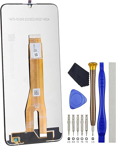 Pantalla completa para Honor X7a RKY-LX1 RKY-LX2 Pantalla LCD táctil digitalizador reemplazo negro 6.75"