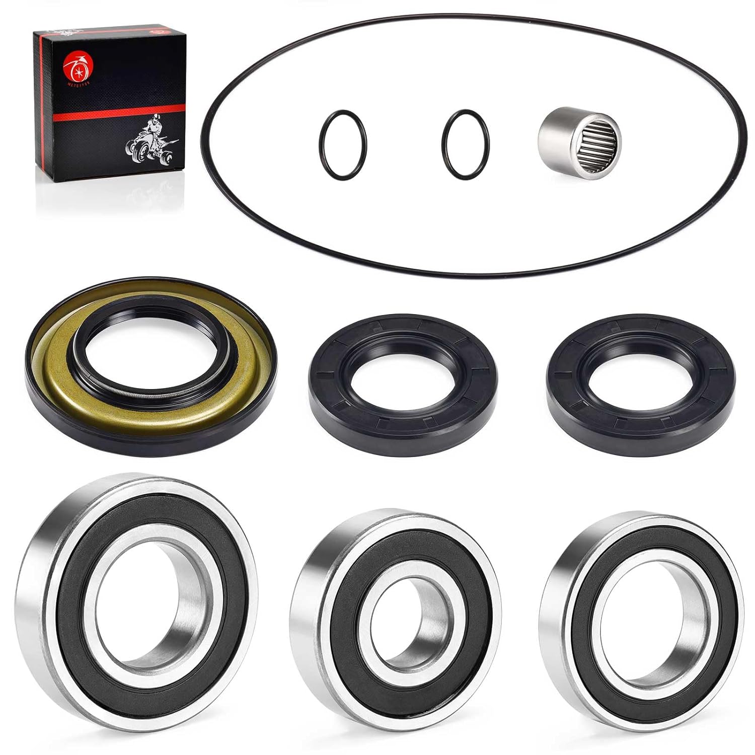 Rear Differential Bearing Seal Kit for Can-Am Outlander Renegade 450 500 570 650 800R 850 1000/R 2015-2023