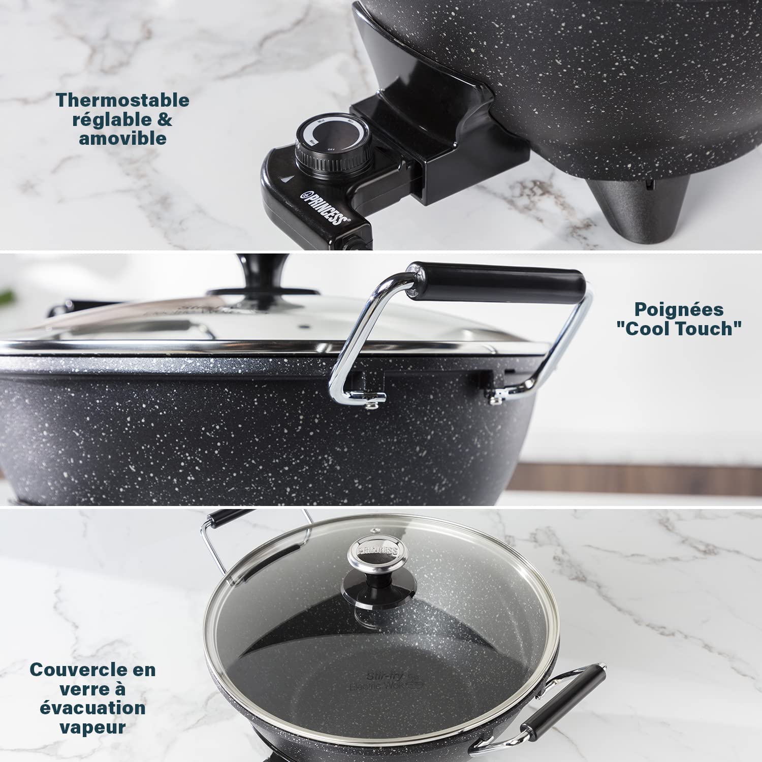 Princess 162389 Wok électrique