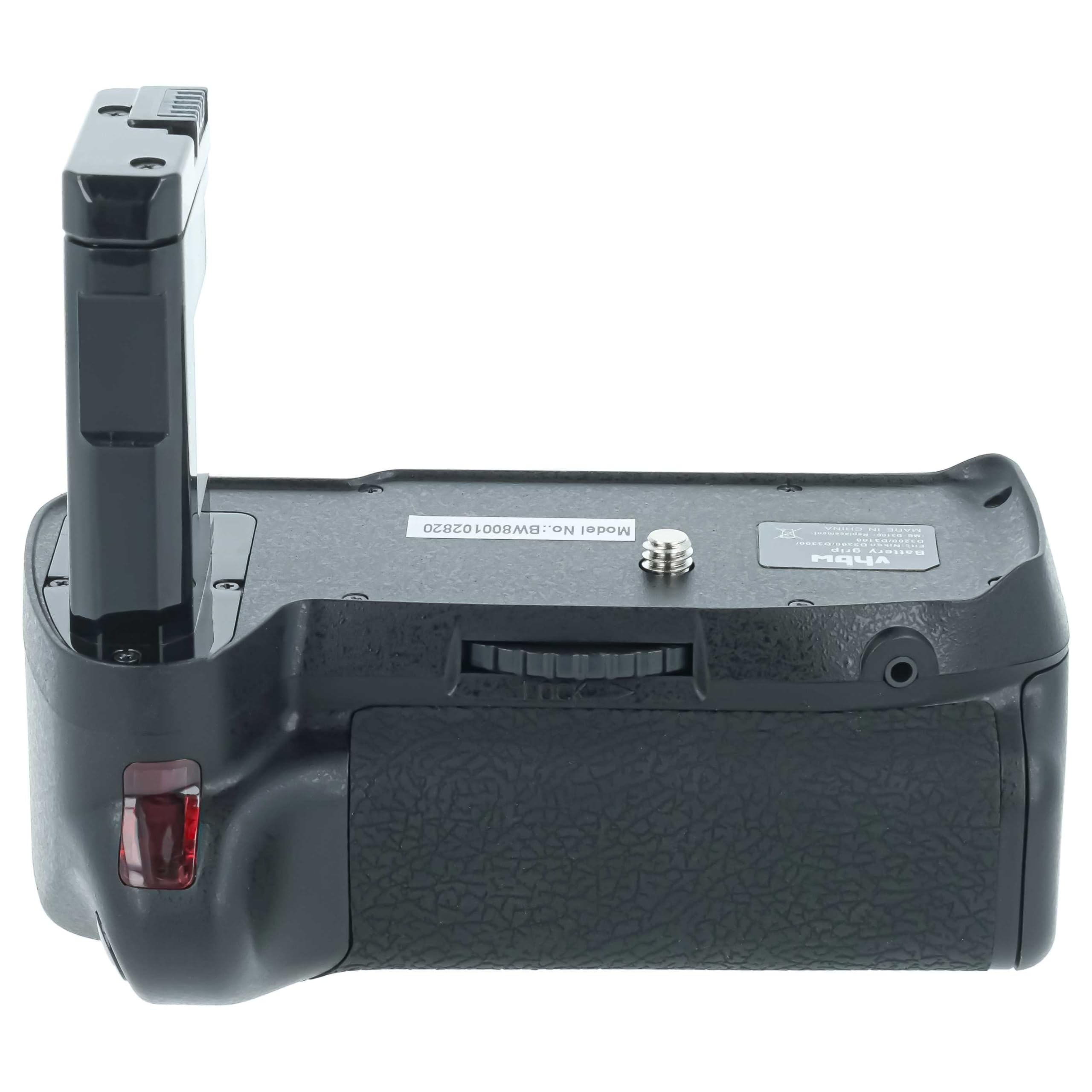 vhbw Grip Batterie | poignée d'alimentation compatible avec Nikon D3300, D3100, D3200 appareil photo + molette de sélection