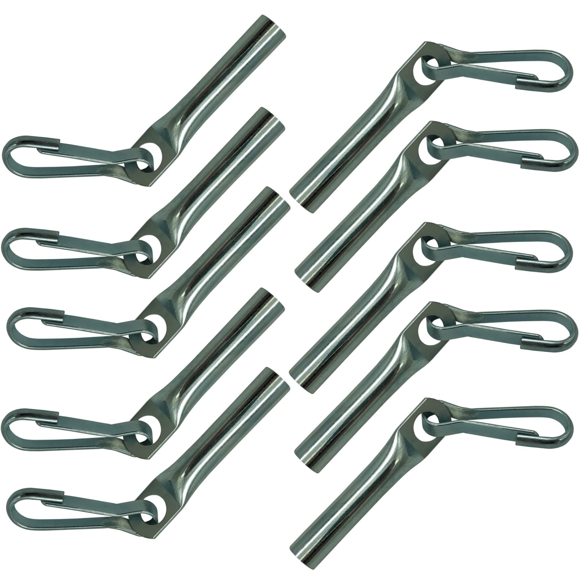 SAMETRUCK Seilendverschluss Simplexhaken für Planenseile