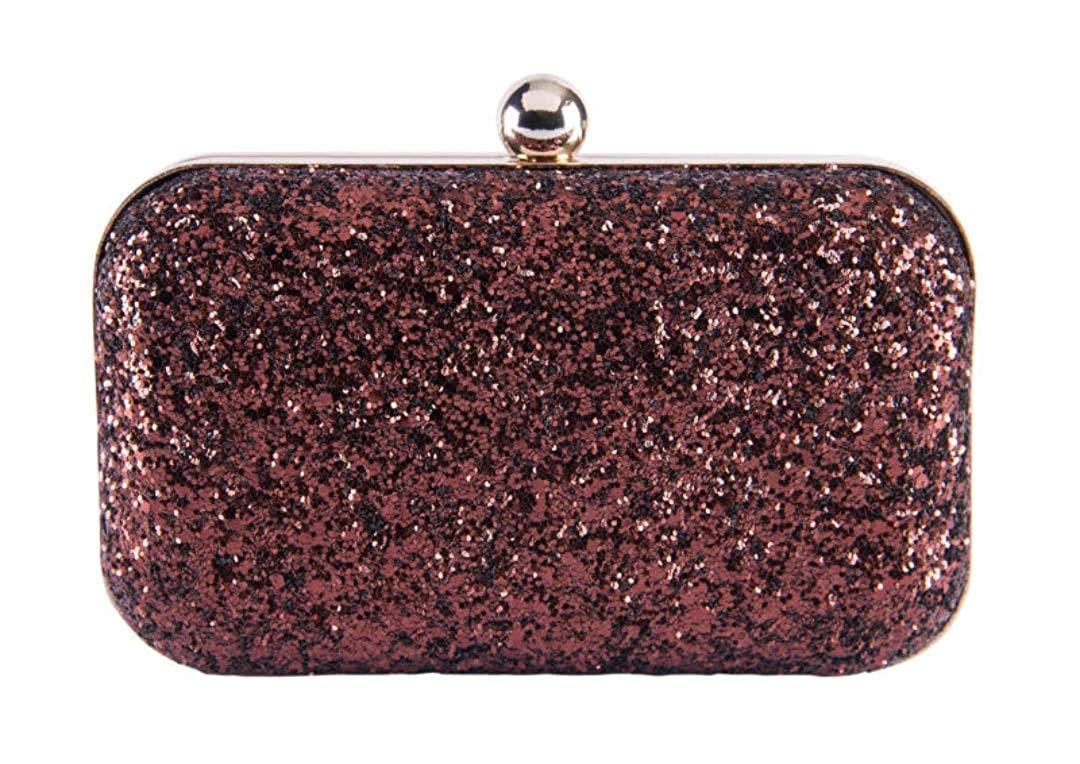 TOOBA Women's Grapes Work Box Clutch Glittering Copper