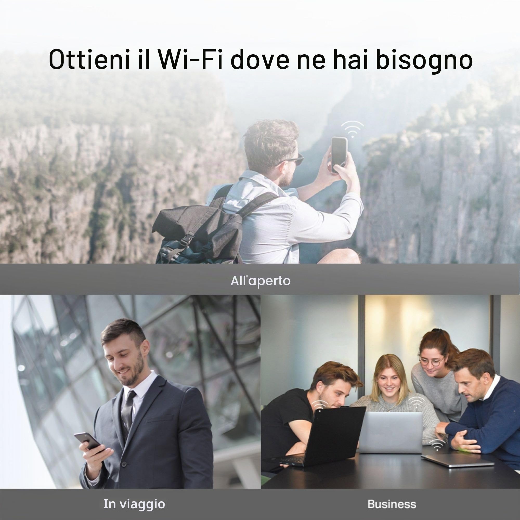 MERCUSYS MT110 Mifi Router WiFi 4G LTE Portatile, Velocità fino a 150 Mbps, Batteria da 2200mAh per fino a 10 Ore, Router 4G con Slot per SIM, Collega fino a 10 Dispositivi Contemporaneamente