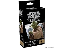 Star Wars: Legion Grand Master Yoda Commander Expansion: Iconic Jedi Master Tabletop Strategy Game
