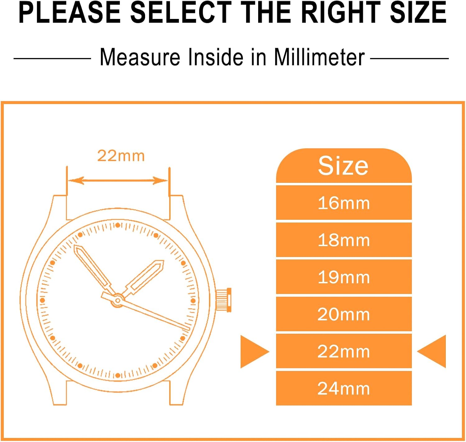 Sport 20mm/22mm Watch Band Silicone image 5
