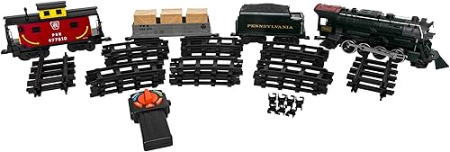Miniatura 6 de Lionel Pennsylvania Flyer Freight Ready-to-Play Set Battery-powered Model Train with Remote