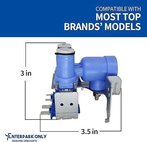 Miniatura 2 de Enterpark DA62-00914B (versión original) - Válvula de agua para refrigerador Samsung reemplaza a PS4146154 DA97-06642B AP4142321