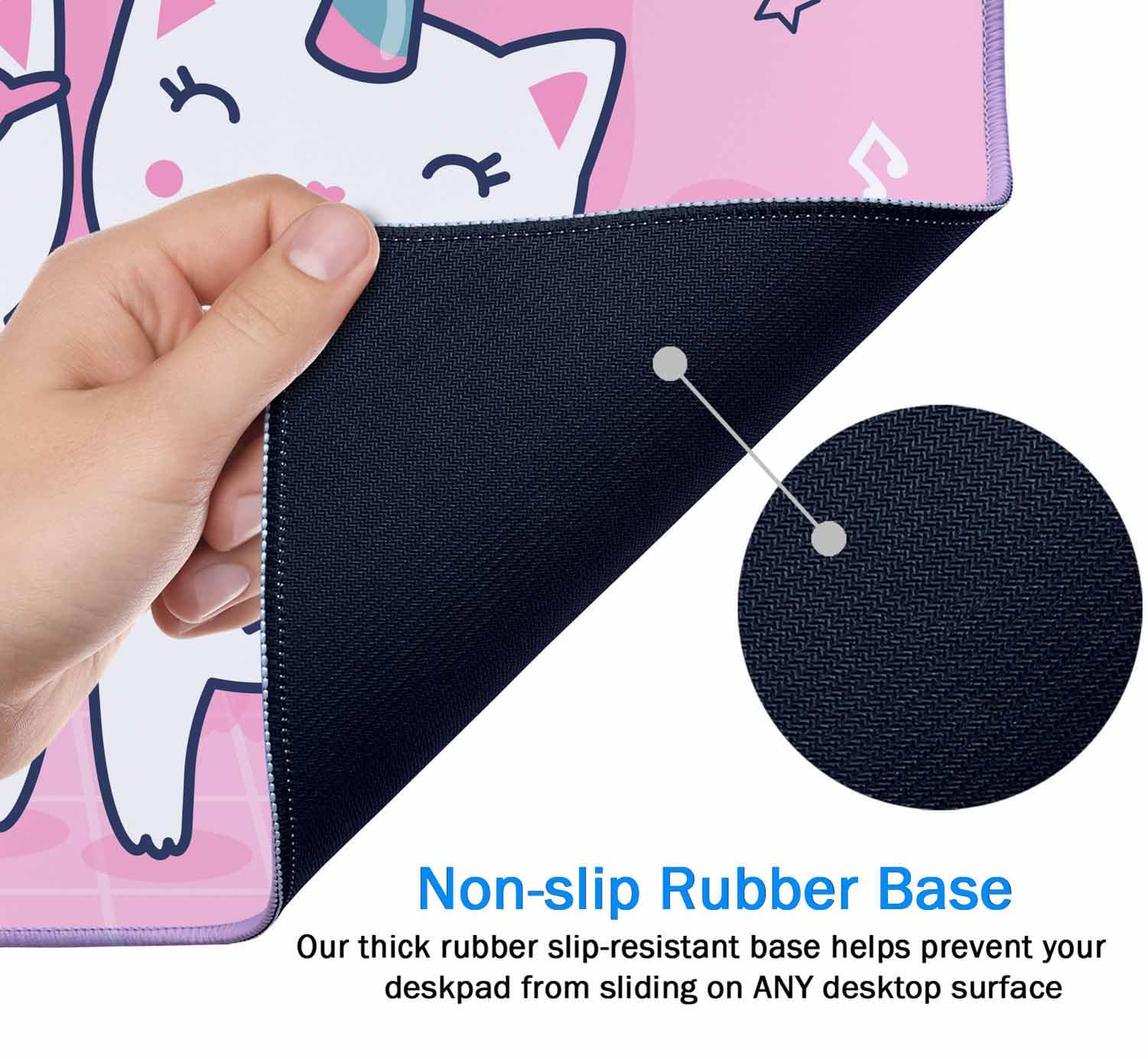 Alfombrilla Para Mouse Con Purpurina Plateada Con Diamantes, Accesorios De Escritorio, Almohadillas De Goma Brillantes Para Computadora Portátil, Talla única, 2 Unidades