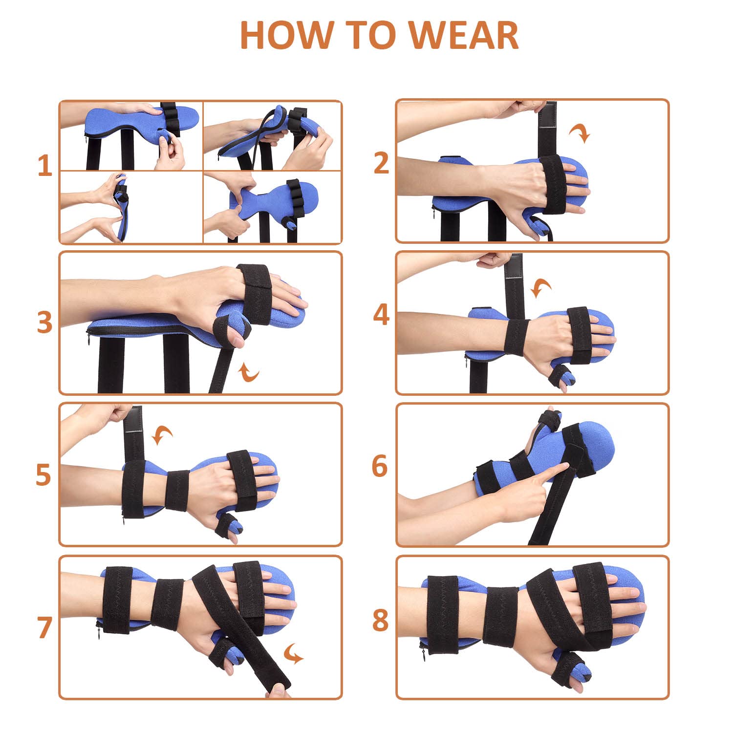 Buy Resting Hand Splint, Hand Splint for Finger Contractures, Hand Stabilizer for Carpal Tunnel